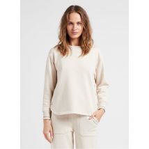 Dnud - Sweater met ronde hals katoenblend - 1 Maat - Beige