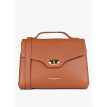 Lancaster Paris - Leren boekentas met schouderband - Een Maat - Bruin