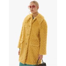 Tara Jarmon - Halflange jas met klassieke kraag - 34 Maat - Geel