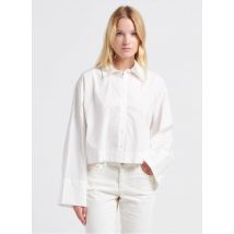 Object - Chemise courte col classique en coton - Taille 38 - Blanc