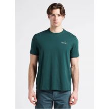 Armani Exchange - Katoenen t-shirt met ronde hals en zeefdruk - L Maat - Grijs