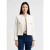 Pablo - Chaqueta corta de tweed - Talla 40 - Beige