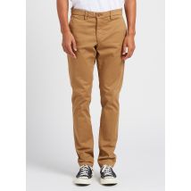 Chevignon - Pantalon chino en coton mélangé - Taille 46 - Marron