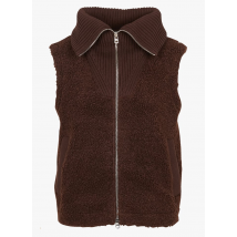 Varley - Jasje met reverskraag van sherpa-achtig materiaal - S Maat - Bruin