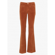 Mkt - Ribbroek met wijd uitlopende pijpen - 27 Maat - Bruin