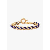Satellite Paris - Bracelet chaîne tressée - Taille Unique - Violet