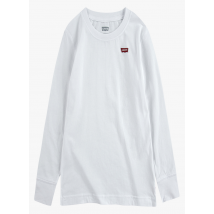 Levi's Kids - Tee-shirt col rond en coton mélangé - Taille 6A - Blanc