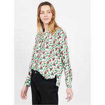 Soi Paris - Blouse met klassieke kraag en print - 38 Maat - Wit