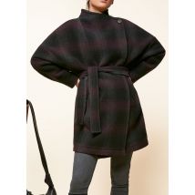 cappotto in misto lana acote cranberrie