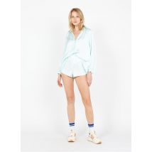 shorts in raso american vintage baby blue