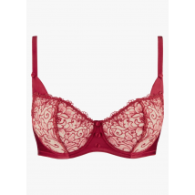 reggiseno a balconcino in pizzo aubade rubis