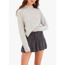 shorts con stampa floreale brownie noir