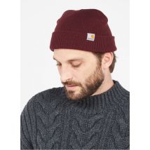 berretto in maglia tricot con risvolto