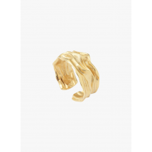 anello in ottone dorato ad oro zecchino