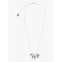 collana con piume in argento carre y argente