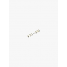 orecchini a lobo a vite placcati argento carre y