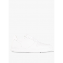 sneakers basse in pelle clae triple white leather