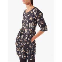 abito corto scollo tondo stampato cotelac