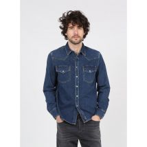 camicia collo classico regular fit in jeans