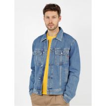 giacca collo classico regular fit in jeans diesel