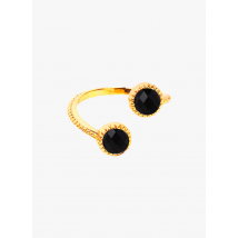 anello in ottone emma & chloe onyx