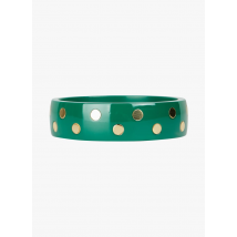 bracciale in acetato a pois feeka emeraude