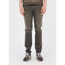 jeans slim ikks marron glace