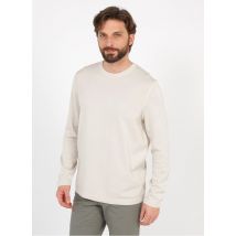 maglione scollo tondo regular fit in cotone e seta