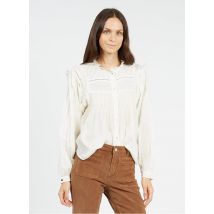 camicia scollo tondo in cotone mkt craie