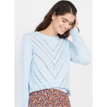 maglione scollo tondo in maglia fantasia naf naf