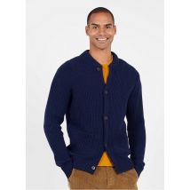 cardigan collo alto regular fit in misto lana rici