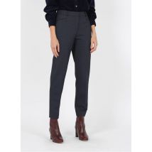 pantaloni dritti con stampa pied-de-poule pablo