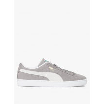 suede classic xxi puma steel gray-puma white
