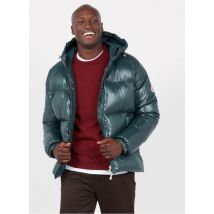 piumino con cappuccio pyrenex baltic green