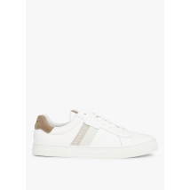 sneakers basse in pelle schmoove white/foret