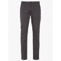 pantaloni chino dritti in cotone selected phantom