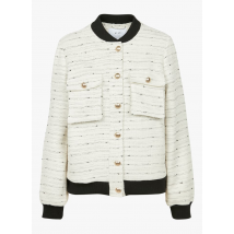 giacca collo teddy vila black