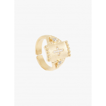 anello in ottone dorato virginie berman gold