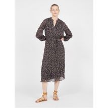 abito midi con collo serafino stampato whistles