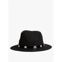 cappello in lana wild black