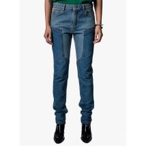 jeans slim zadig&voltaire light blue