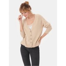 cardigan in cashmere zapa beige