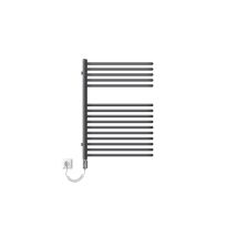 Radiateur Partition 500x800 Mm Anthracite Moderne Avec Élément Chauffant 600 W