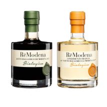 Bis Vinaigre Balsamique Biologique Remodena: Condiment Blanc Et Classique Modena Igp 250 Ml X 2