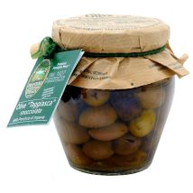 Olives Taggiasche De Ligurie Dénoyautées À L’huile D’olive Extra Vierge 180 Gr