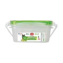 Boîte À Lunch Snips 1,8 L Fermeture Hermétique (2 Unités)