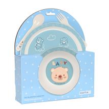 Ensemble Vaisselle Pour Enfants Safta Baby Bear (4 Pièces)