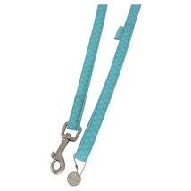 Ligne De Marche En Cuir Artificiel Macleather Bleu Pour Chien