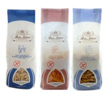 Trois Pâtes Sans Gluten Aux Céréales: Riz Complet, Maïs Et Riz, Amarante Teff Et Quinoa 250 Gr X 3