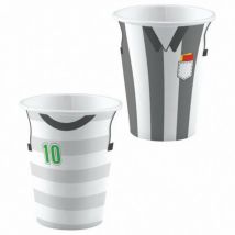 Gobelets En Papiers Ballons De Football (8 Pièces)